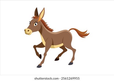 mule vector,  icon vector illustration , mule silhouette of a mule isolated on a white background, eps, png,   vector,