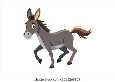 mule vector,  icon vector illustration , mule silhouette of a mule isolated on a white background, eps, png,   vector,