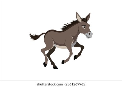 mule vector,  icon vector illustration , mule silhouette of a mule isolated on a white background, eps, png,   vector,