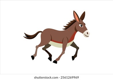 mule vector,  icon vector illustration , mule silhouette of a mule isolated on a white background, eps, png,   vector,