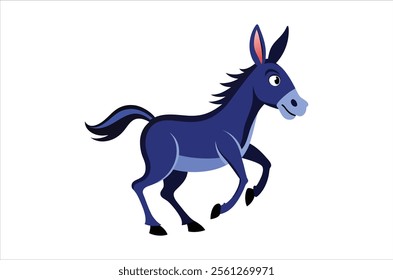 mule vector,  icon vector illustration , mule silhouette of a mule isolated on a white background, eps, png,   vector,