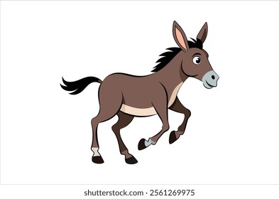 mule vector,  icon vector illustration , mule silhouette of a mule isolated on a white background, eps, png,   vector,