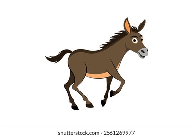 mule vector,  icon vector illustration , mule silhouette of a mule isolated on a white background, eps, png,   vector,