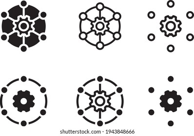 Mehrkanalsymbol, Vektorgrafik