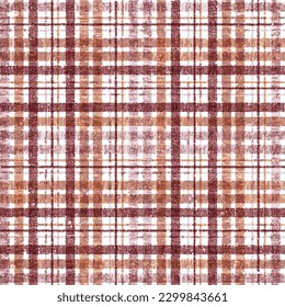 Multi Check texture pattern. Abstract red,orange,white and spring color texture background.Vertical irregular size multi-colored Checks Vector. Textile geometrical Check texture background pattern.