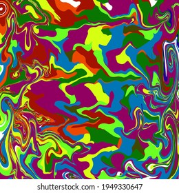 Multi Color Abstract Background Vector Illustration 