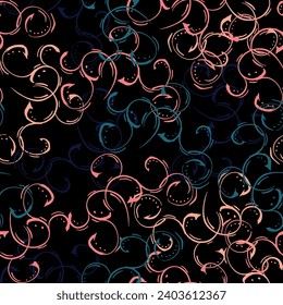 Multi color background repeatable pattern seamless texture design geometrical ethnic border floral unique style elegant Seamless vector texture. for fashion prints. 