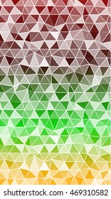 multi color banner. polygonal design. vector illustration. origami style. for design, internet, business