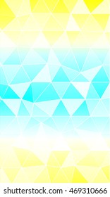 multi color banner. polygonal design. vector illustration. origami style. for design, internet, business