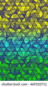 multi color banner. polygonal design. vector illustration. origami style. for design, internet, business