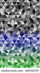 multi color banner. polygonal design. vector illustration. origami style. for design, internet, business