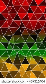 multi color banner. polygonal design. vector illustration. origami style. for design, internet, business