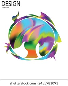 Multi Color Clipart , Life Creative Multi Material Gradient Color Circle Pattern, Color Ring, Circle, template.