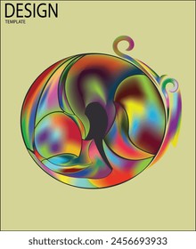 Multi Color Clipart , Life Creative Multi Material Gradient Color Circle Pattern, Color Ring, Circle, template.