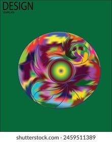 Multi Color Clipart , Life Creative Multi Material Gradient Color Circle Pattern, Color Ring, Circle, template.