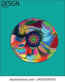 Multi Color Clipart , Life Creative Multi Material Gradient Color Circle Pattern, Color Ring, Circle, template.