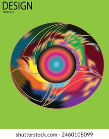 Clipart Multicolor, Diseño De Círculo De Color De Degradado Multimaterial Life Creative, Anillo De Color, Círculo, Plantilla.