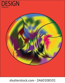 Clipart Multicolor, Diseño De Círculo De Color De Degradado Multimaterial Life Creative, Anillo De Color, Círculo, Plantilla.