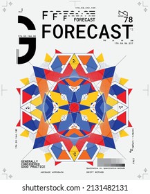 MULTI COLOR CREATIVE POSTER SET