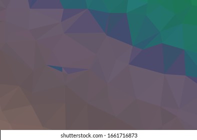 Estilo de fondo triangular triangular triangular de varios colores 