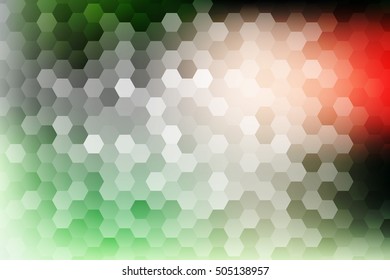 multi color hexagon wallpaper. vector illustration for design. abstract geometry pattern