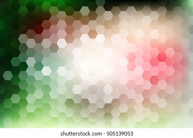multi color hexagon wallpaper. vector illustration for design. abstract geometry pattern