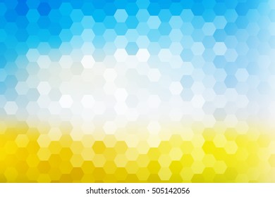 multi color hexagon wallpaper. vector illustration for design. abstract geometry pattern