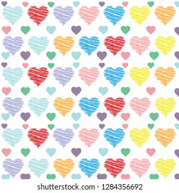 multi color love pattern,this is colorful high resolution love pattern.you can use this pattern anywhere.