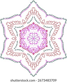 multi color mandala design for your business