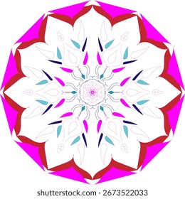 multi color mandala design for your work