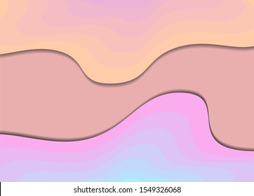 multi color modern abstract background. interpolate or blending tool. dynamic wave concept.