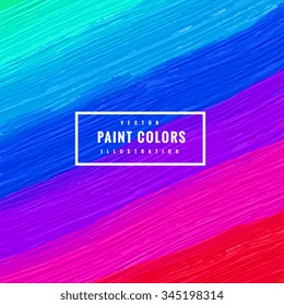 multi color paint strokes background