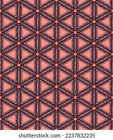 Multi color seamless abstract pattern. Background and backdrop. Multi Colored. Colorful ornamental design. Colored mosaic ornaments. Vector graphic illustration. EPS10.