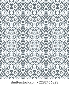 Multi color seamless abstract pattern. Background and backdrop. Multi Colored. Colorful ornamental design. Colored mosaic ornaments. Vector graphic illustration. EPS10.