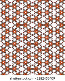 Multi color seamless abstract pattern. Background and backdrop. Multi Colored. Colorful ornamental design. Colored mosaic ornaments. Vector graphic illustration. EPS10.