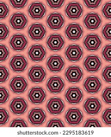 Multi color seamless abstract pattern. Background and backdrop. Multi Colored. Colorful ornamental design. Colored mosaic ornaments. Vector graphic illustration. EPS10.