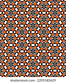 Multi color seamless abstract pattern. Background and backdrop. Multi Colored. Colorful ornamental design. Colored mosaic ornaments. Vector graphic illustration. EPS10.