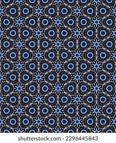 Multi color seamless abstract pattern. Background and backdrop. Multi Colored. Colorful ornamental design. Colored mosaic ornaments. Vector graphic illustration. EPS10.