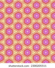 Multi color seamless abstract pattern. Background and backdrop. Multi Colored. Colorful ornamental design. Colored mosaic ornaments. Vector graphic illustration. EPS10.