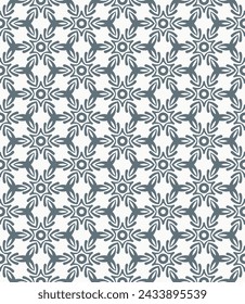 Patrón abstracto sin fisuras de varios colores. Fondo y telón de fondo. Multicolor. Diseño ornamental colorido. Adornos de mosaico de colores. Ilustración gráfica vectorial. EPS10.