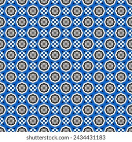 Multi color seamless abstract pattern. Background and backdrop. Multi Colored. Colorful ornamental design. Colored mosaic ornaments. Vector graphic illustration. EPS10.