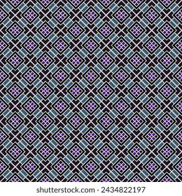 Multi color seamless abstract pattern. Background and backdrop. Multi Colored. Colorful ornamental design. Colored mosaic ornaments. Vector graphic illustration. EPS10.
