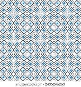 Multi color seamless abstract pattern. Background and backdrop. Multi Colored. Colorful ornamental design. Colored mosaic ornaments. Vector graphic illustration. EPS10.