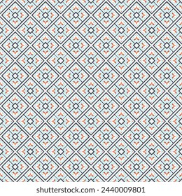 Multi color seamless abstract pattern. Background and backdrop. Multi Colored. Colorful ornamental design. Colored mosaic ornaments. Vector graphic illustration. EPS10.