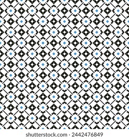 Multi color seamless abstract pattern. Background and backdrop. Multi Colored. Colorful ornamental design. Colored mosaic ornaments. Vector graphic illustration. EPS10.