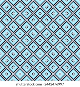 Multi color seamless abstract pattern. Background and backdrop. Multi Colored. Colorful ornamental design. Colored mosaic ornaments. Vector graphic illustration. EPS10.