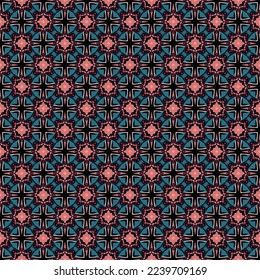 Multi color seamless pattern texture and template. Multicolored. Colorful ornamental graphic design. Colored mosaic ornaments. Vector illustration. EPS10.