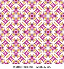 Multi color seamless pattern texture and template. Multicolored. Colorful ornamental graphic design. Colored mosaic ornaments. Vector illustration. EPS10.