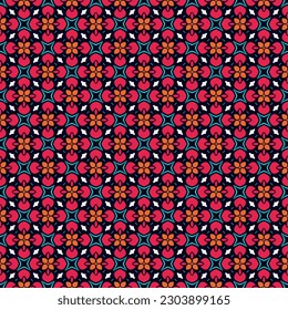 Multi color seamless pattern texture and template. Multicolored. Colorful ornamental graphic design. Colored mosaic ornaments. Vector illustration. EPS10.