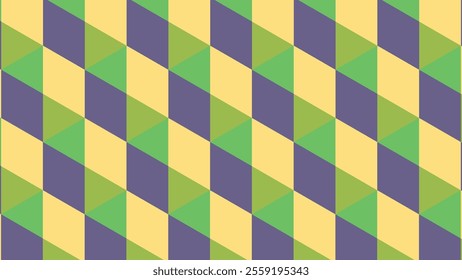 Multi color triangle purpul background 